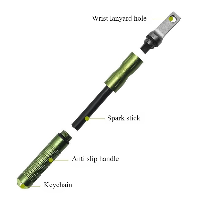Fire Starting Kit - أداة إشعال النار المحمولة المقاومة للماء