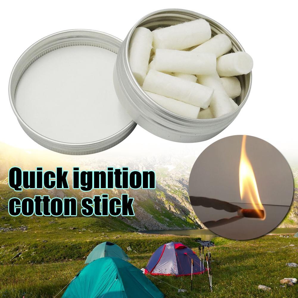 Fire Starting Kit - 12 قطعة التخييم في الهواء الطلق
