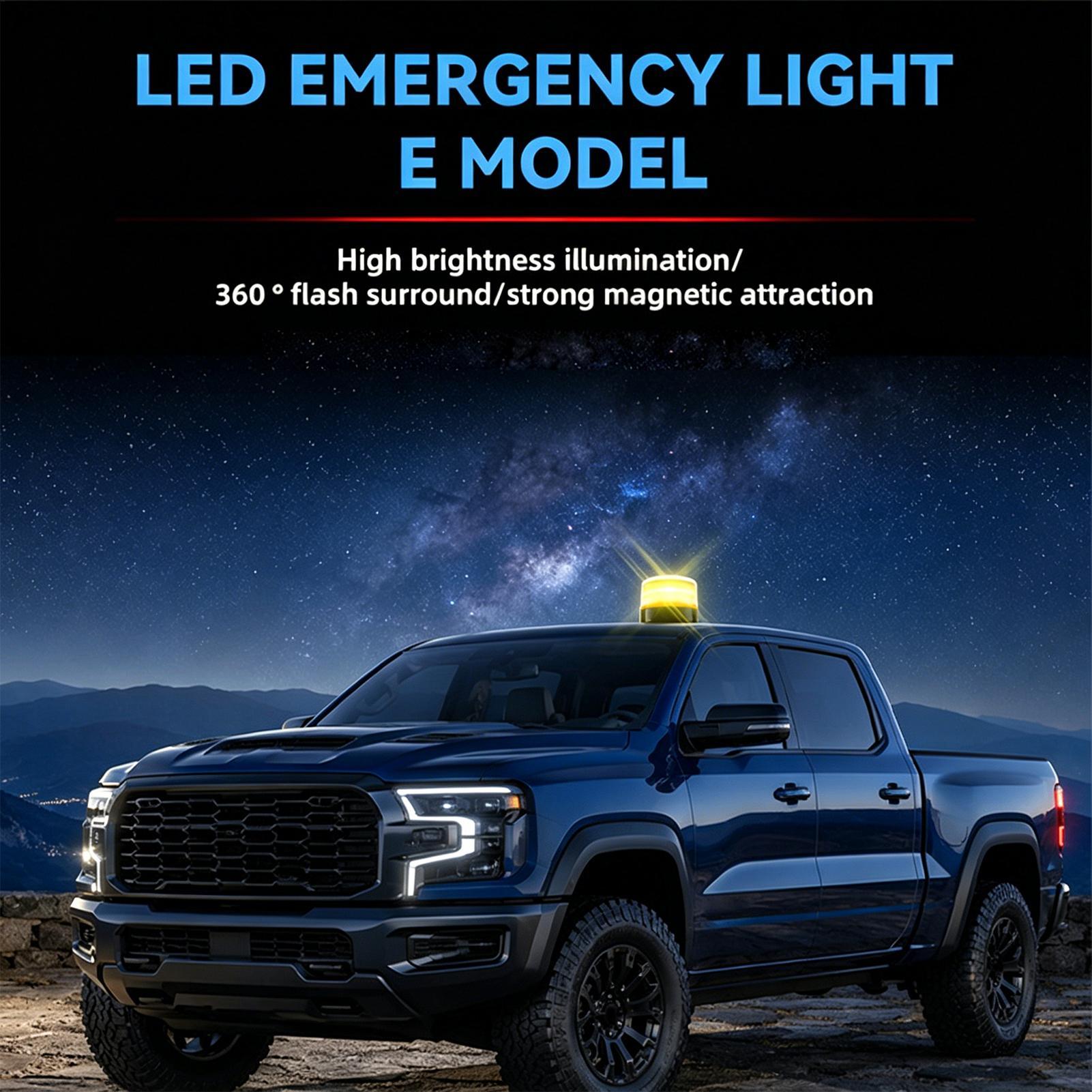 ضوء منارة LED كهرماني اللون مع - مراجعة Sos Light Strobe وسعره