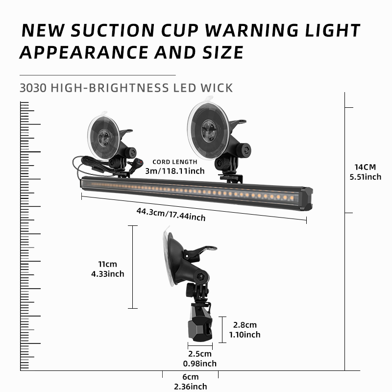 48LED أضواء ستروب سيارة الجبهة - مراجعة Sos Light Strobe وسعره