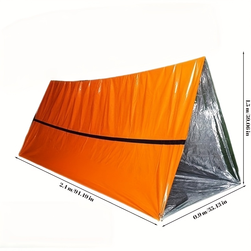 طقم نجاة للطوارئ مكون من 9 قطع - مراجعة Bivy Bag Emergency وسعره